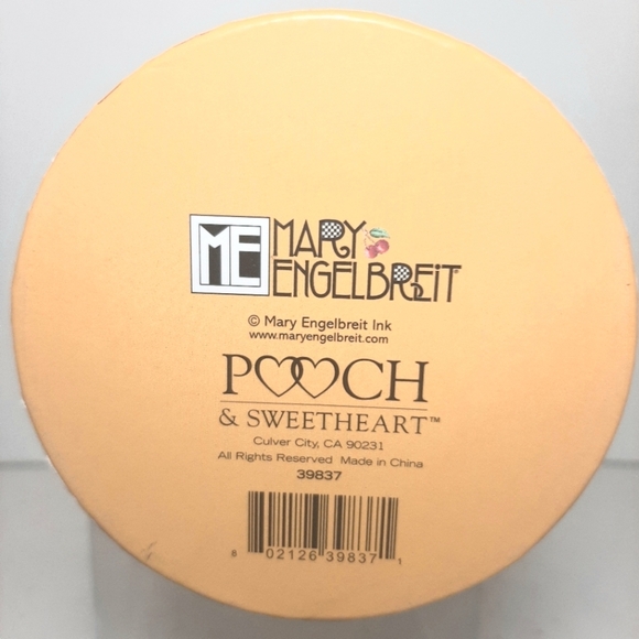 Floral Patterned Black Wine Tote Mary Engelbreit - Picture 5 of 5